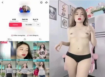 Nện em Tiktoker da trắng ngon không lối thoát